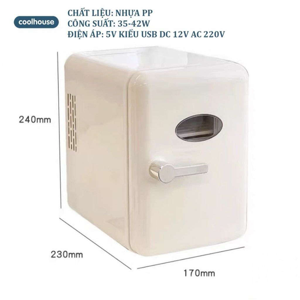 TỦ LẠNH MINI NHỎ XINH 4L